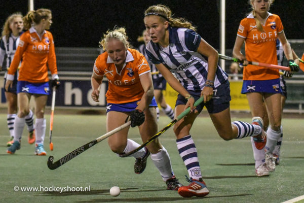 Pien Dicke maakte de openingstreffer voor hdm