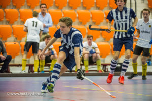 hdm JA1 - Victoria JA1 zaalhockey Play-offs in Topsportcentrum Rotterdam zaterdag 21 januari 2017 www.hockeyshoot.nl