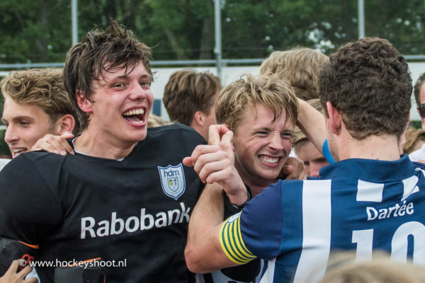 Joey Fontaine en Sander Groenheijde vieren feest