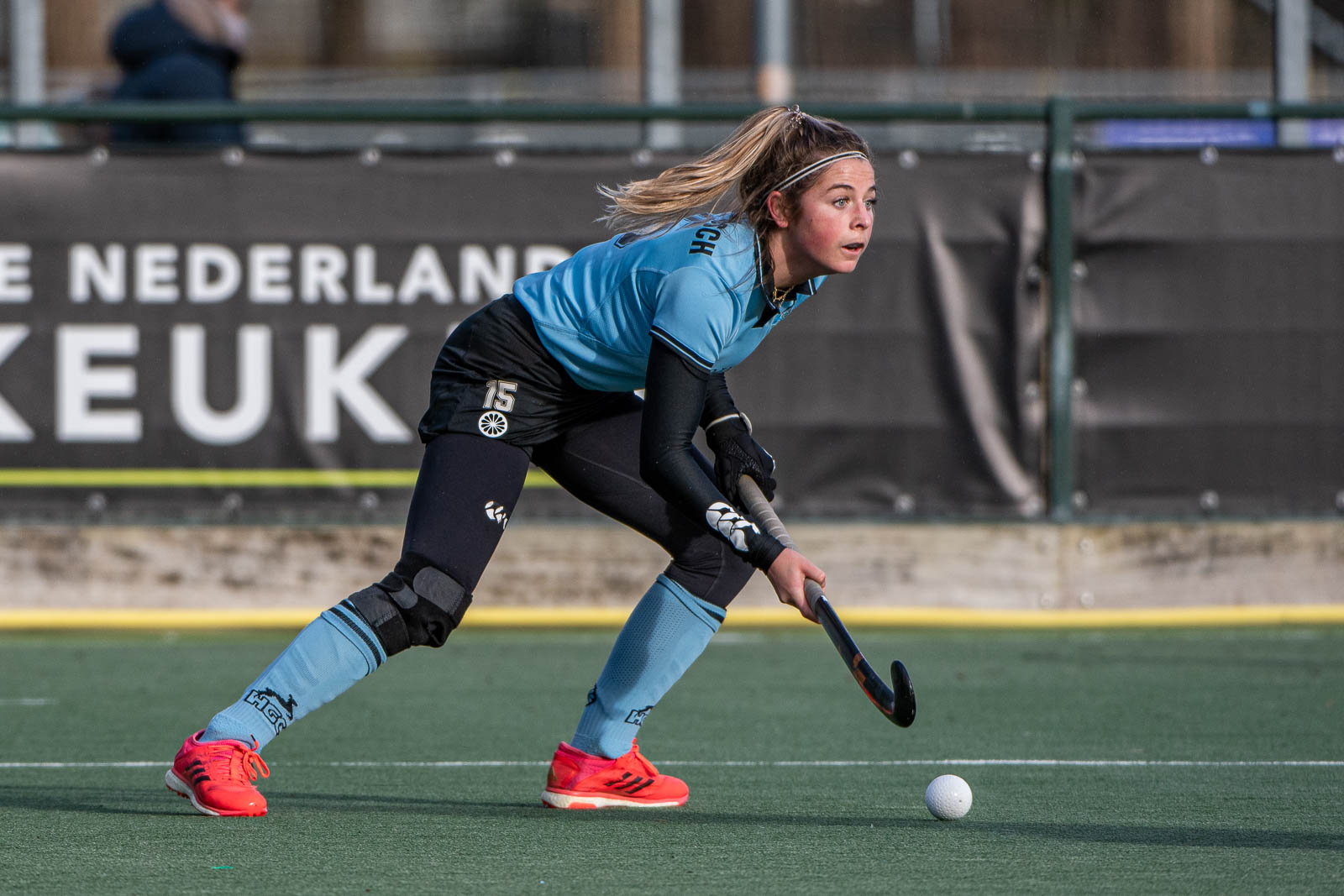 17-01-2021: Oefenwedstrijd: HGC D1 v Bloemendaal D1: Den Haag Oefenwedstrijd Dames Hoofdklasse 2020/2021 2021 Amy van den Bosch (HGC #15)