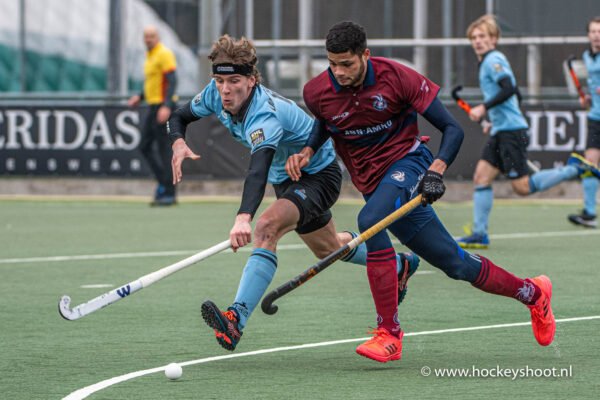 06-02-2021: Hockey: HGC H1 v Klein Zwitserland H1: Den Haag Hockey Hoofdklasse heren 2021