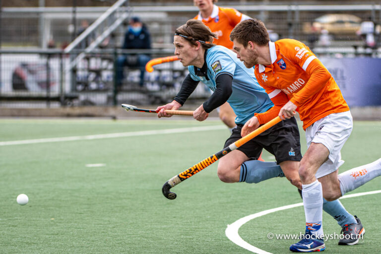 21-03-2021: Hockey: HGC H1 v Bloemendaal H1: Wassenaar Hockey Hoofdklasse heren 2021