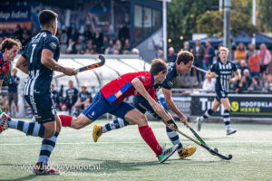 Rick van den IJssel van HDM in de aanval tegen Voordaan